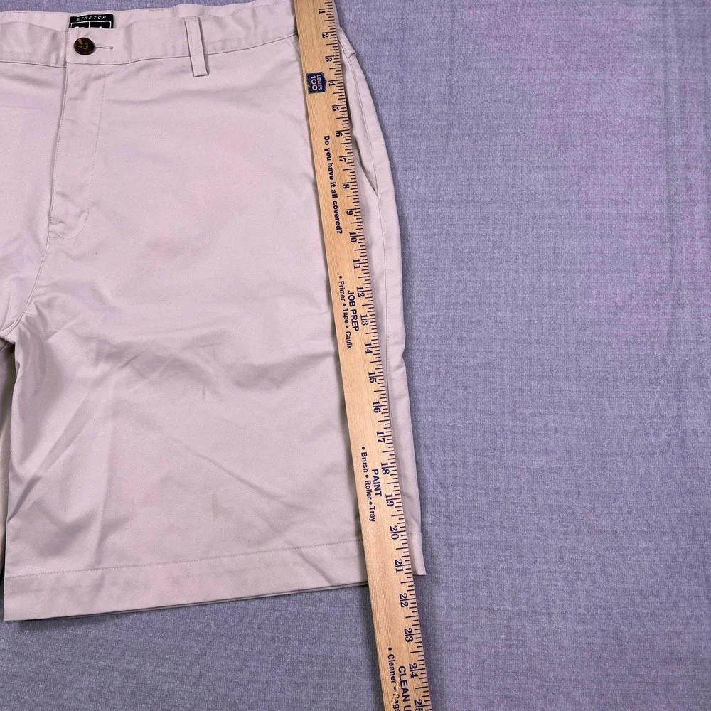 Adidas‎ ClimaCool Stretch Mid Rise Golf Shorts Mens 38 Khaki Tan AE7002
